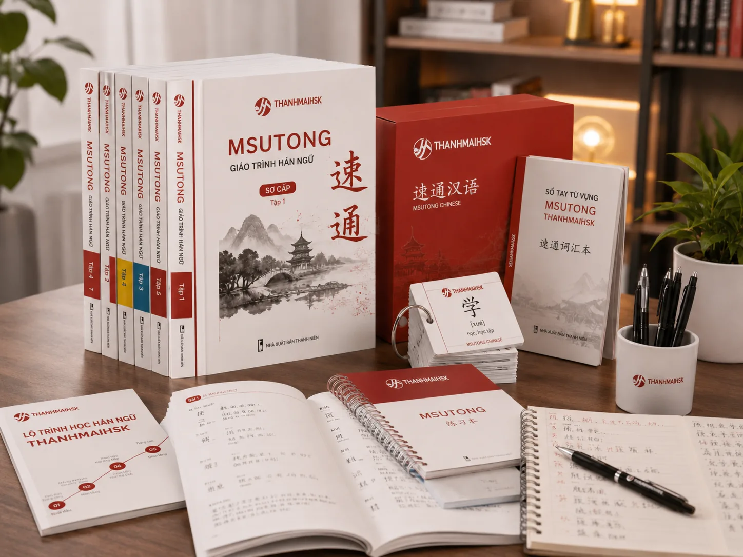 Bộ giáo trình tiếng Trung MSUTONG độc quyền biên soạn bởi THANHMAIHSK